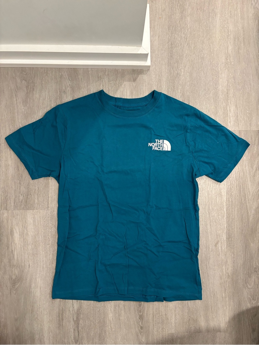 NEVER WORN The North Face Women’s Teal Short Sleeve Logo Tee